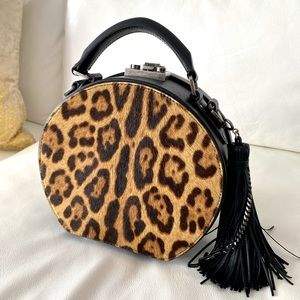 YSL Mica Hat Box Case Handbag